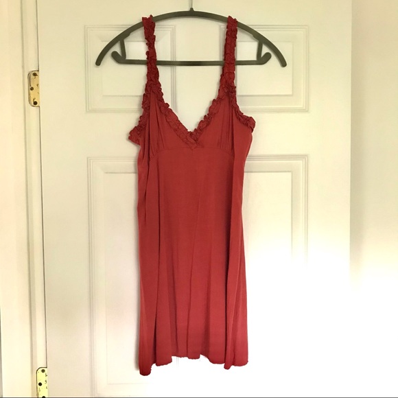 EUC: FOREVER 21 Ruffled Mini Dress - Picture 4 of 9